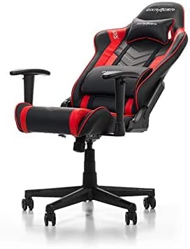 DXRacer P132 Prince Series Gaming Chair - Black/Red