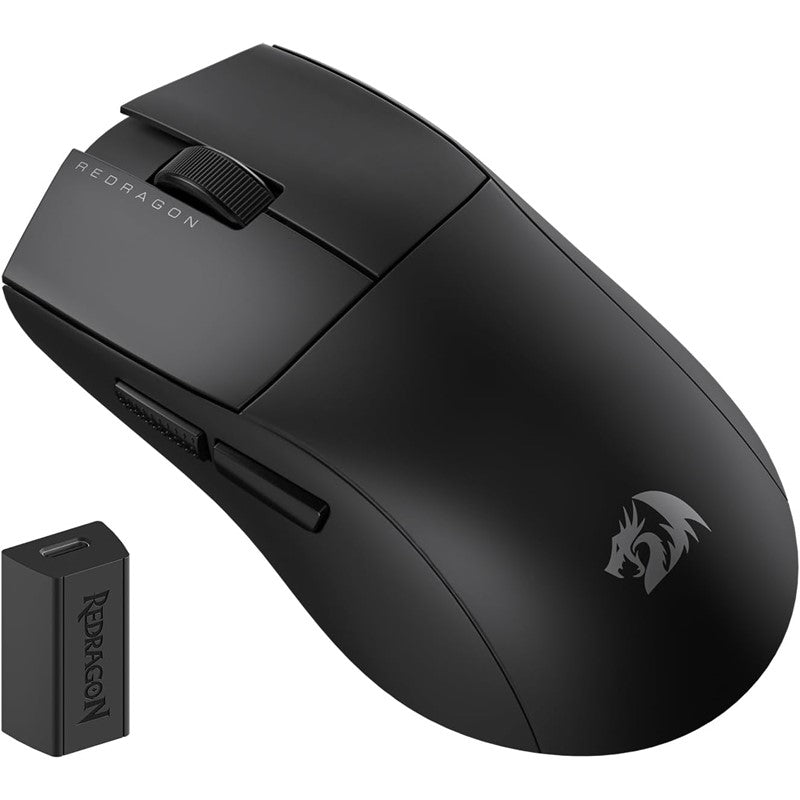 Redragon M916 PRO 1K 3-Mode Wireless Gaming Mouse - Black