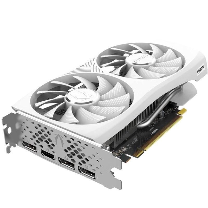 ZOTAC GAMING GeForce RTX 4060 8GB Twin Edge OC White Edition GDDR6 Gaming Graphics Card