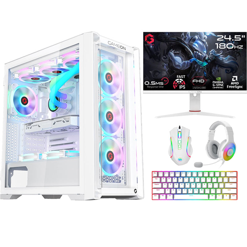 i5 GAMING PC, i5-12400F, RTX 4060 With GAMEON 24