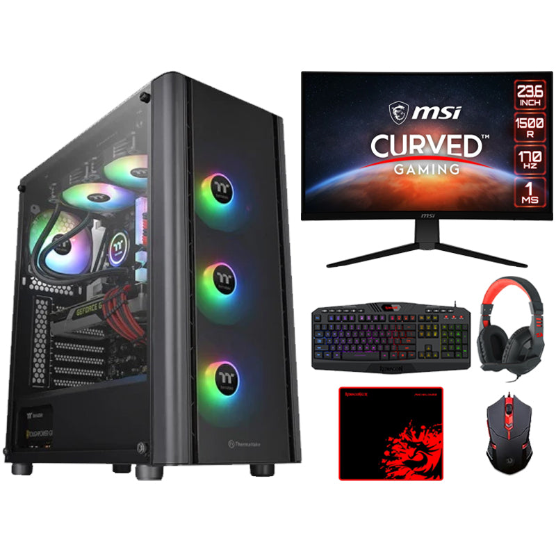 i5 Gaming PC, i5-14400F, RTX 3050 8GB with MSI 23.6