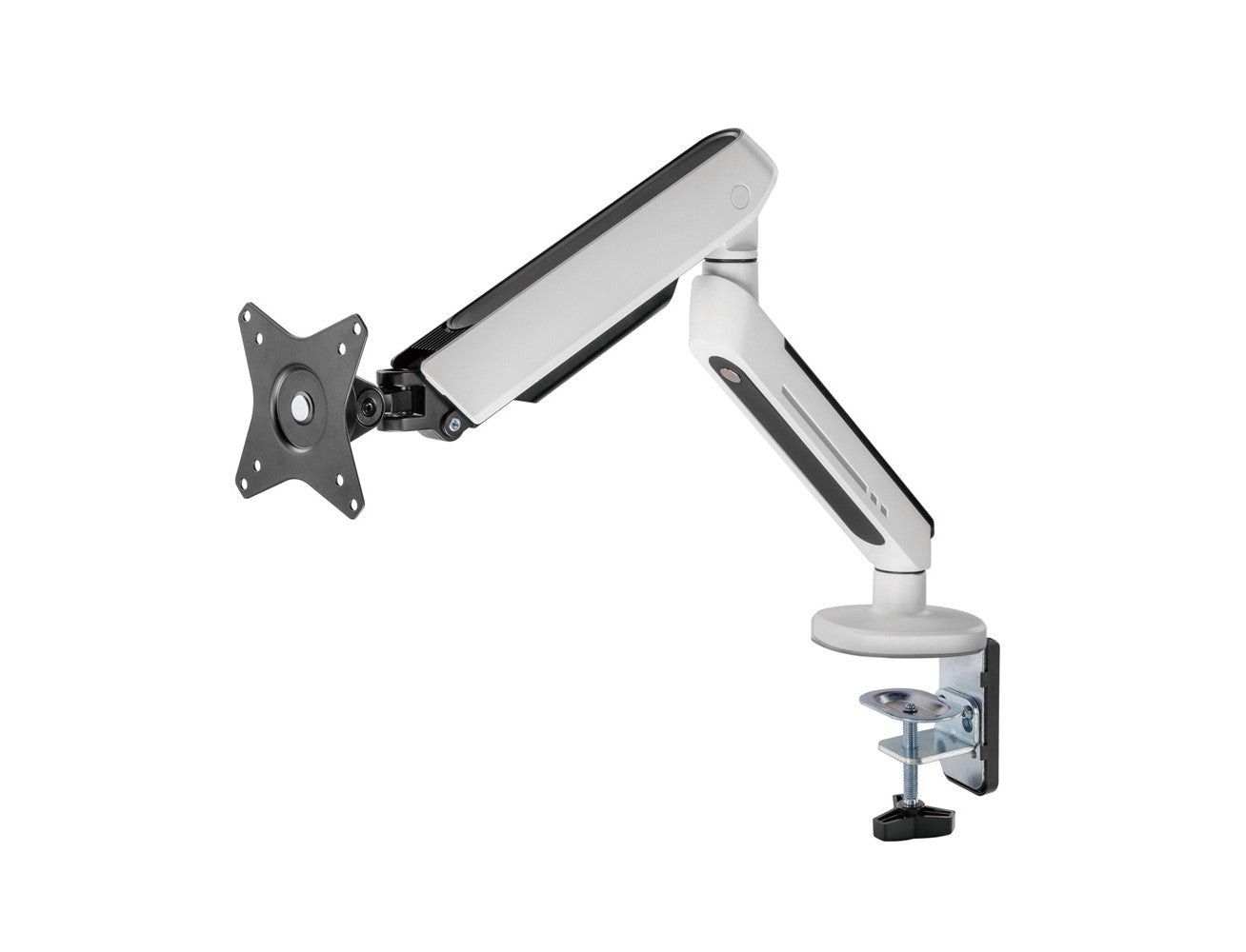 Twisted Minds Gaming Monitor Arm With RGB Lighting -White
