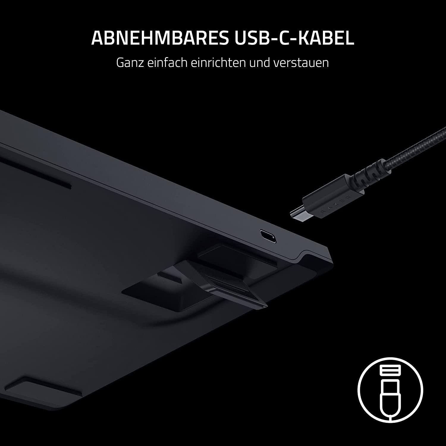 Razer DeathStalker V2  Low-Profile RGB Optical Gaming Keyboard Linear Optical Switch (US Layout) - Black