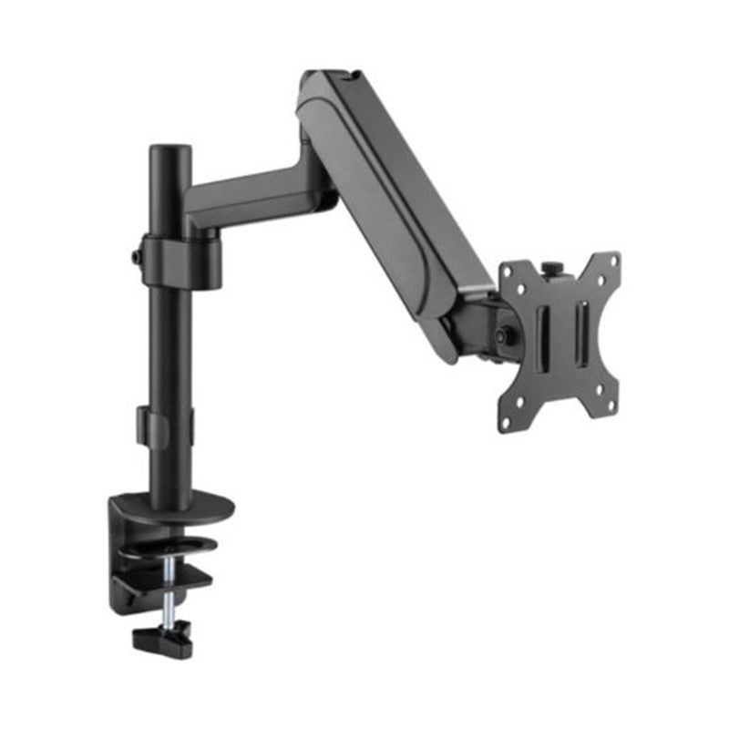 GAMEON Pole-Mounted Single Monitor Arm For Gaming And Office Use, 17