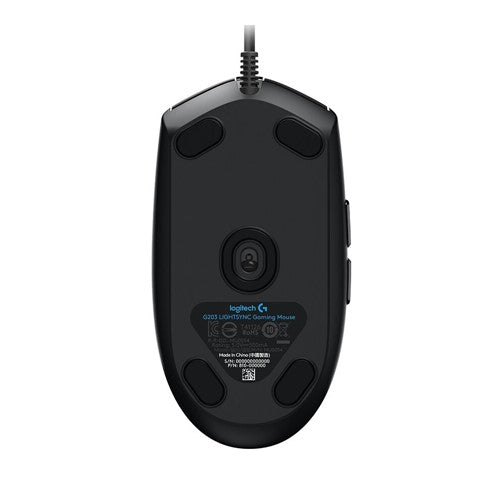Logitech G203 LIGHTSYNC RGB Lighting Gaming Mouse - Black