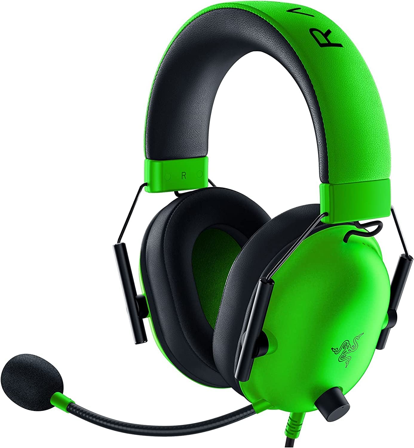 Razer BlackShark V2 X Multi-Platform Wired Esports Gaming Headset - Green