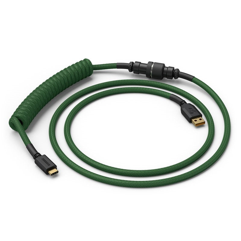 Glorious Coiled Cable - Forest Green
