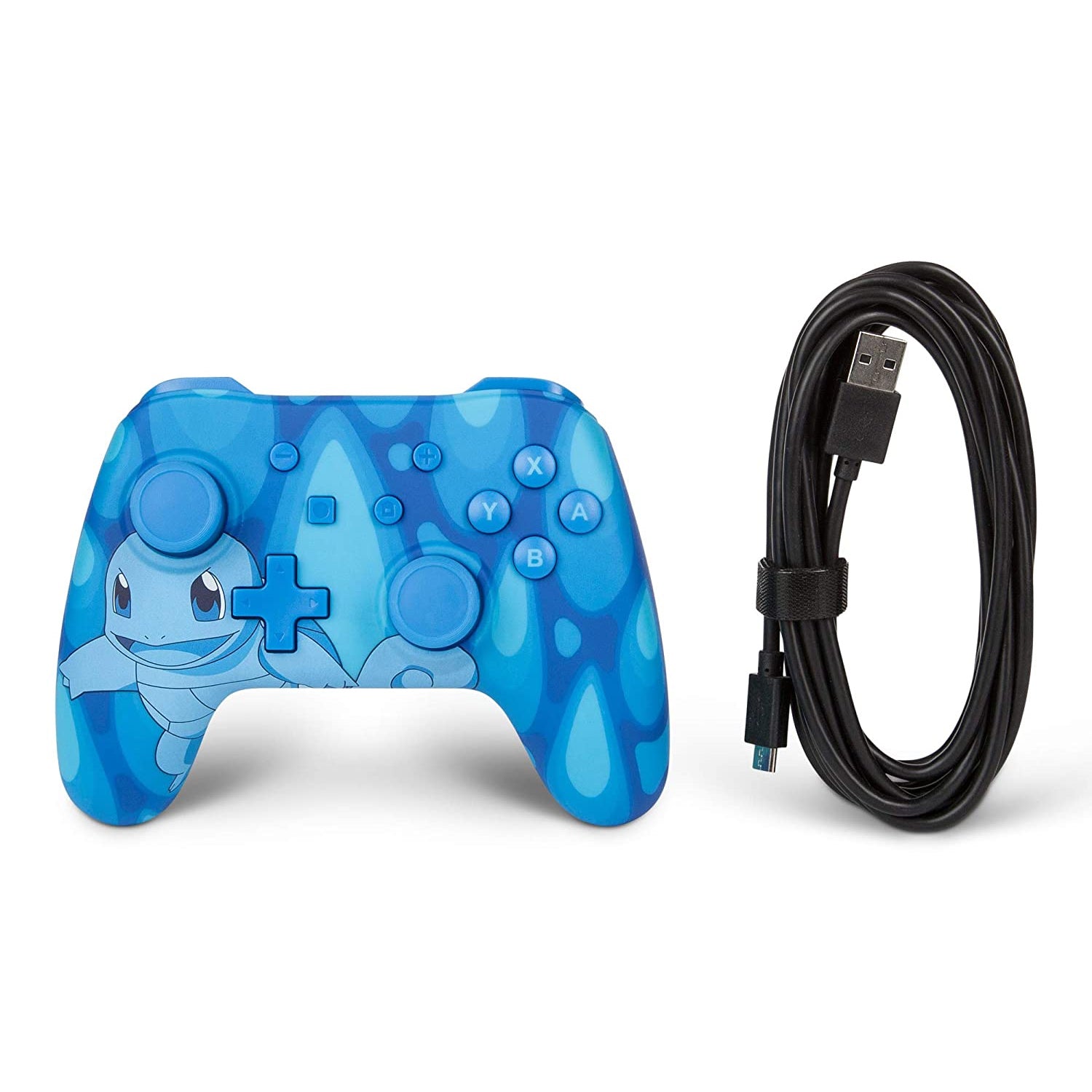 PowerA Pokemon Wired Controller for Nintendo Switch - Torrent Squirtle