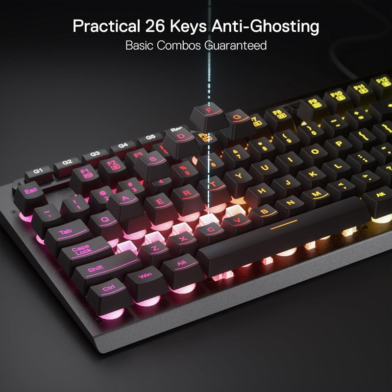 Redragon ADITYA K513 Membrane Gaming Keyboard - Black