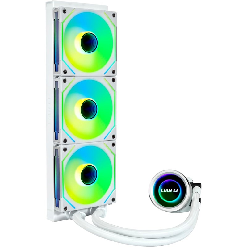 Lian Li AIO CPU Cooler with RGB Fan GA II Trinity 360mm – White