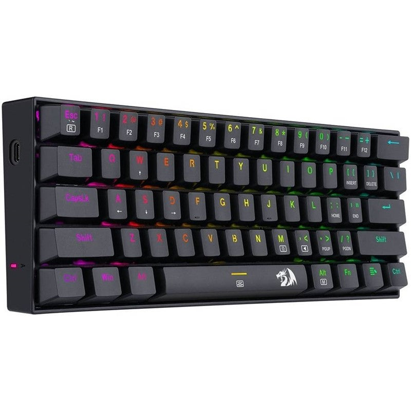 Redragon Dragonborn Wired Mechanical Keyboard With Red Switch – Black