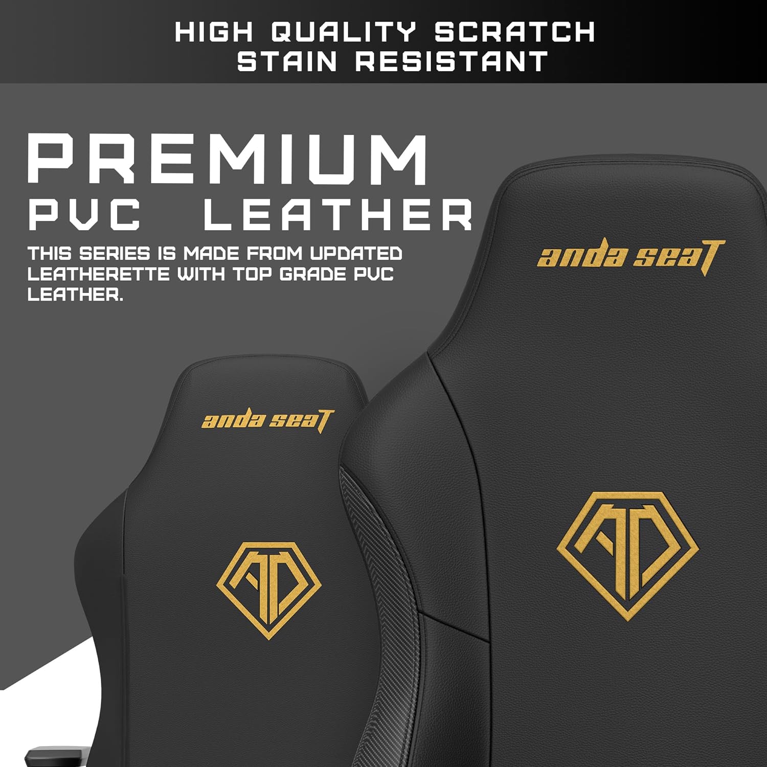 Anda Seat Phantom 3 Series Premium Gaming Chair - Black