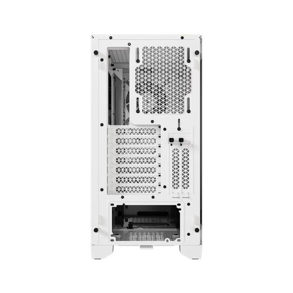 Corsair 4000D Airflow Mid Tower Steel Plastic Side Tempered Glass Panel Case with 3 RGB Fan - White