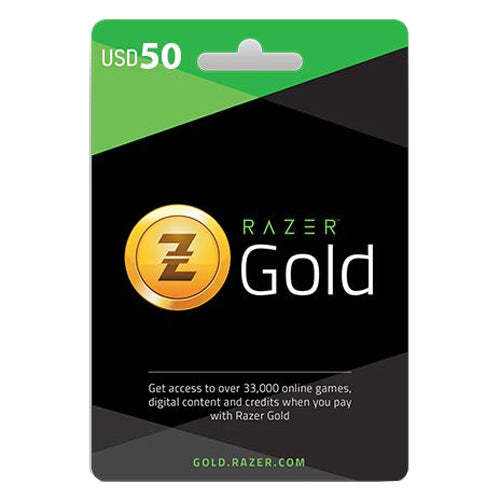 Razer Gold Pins Gift Card $50 (US)