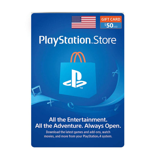 SONY PlayStation Network Card 50$ - PSN US Account