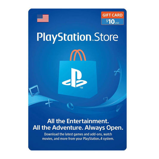 SONY PlayStation Network Card 10$  - PSN US Account