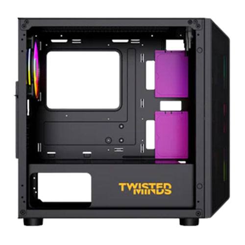 Twisted Minds Trident-03 Mid Tower Gaming Case - Black