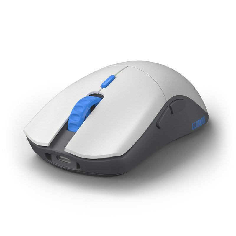 Glorious Series One PRO Wireless Mouse - Vidar - Grey/Blue - Forge
