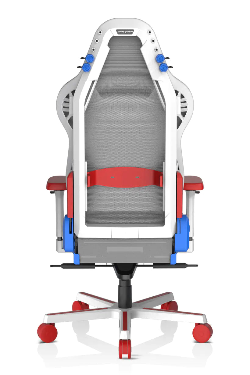 DXRacer AIR Pro Mesh Gaming Chair - White/Red/Blue