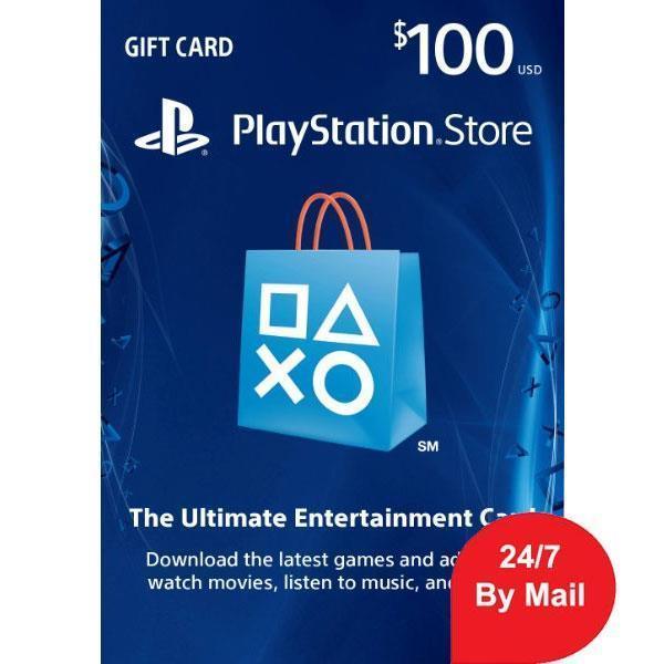 SONY PlayStation Network Card 100$ - PSN US Account