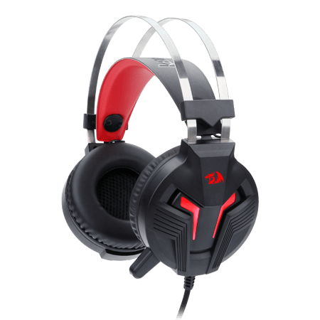 Redragon H112 Gaming Headset with Microphone For Pc, Wired Over Ear Pc Gaming Headphones