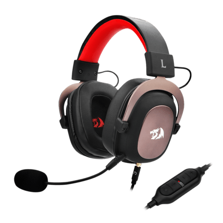 Redragon ZEUS 2, Wired headset, w/ adapter - سماعة