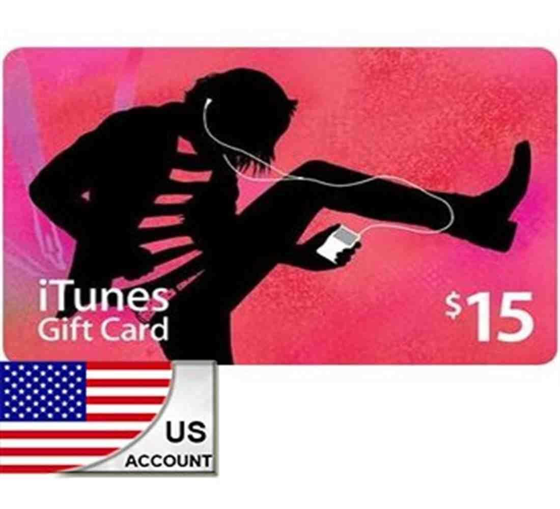 Apple iTunes Gift Card $15 - U.S. Account