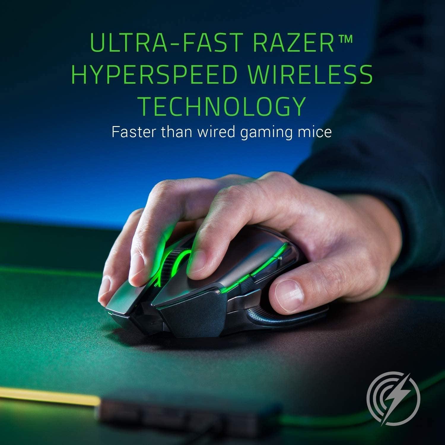 Razer Basilisk Ultimate Hyperspeed Wireless Gaming Mouse ماوس الألعاب (Without Dock)