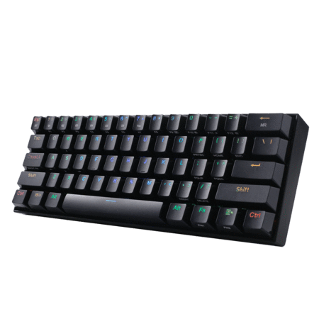 Redragon K530 PRO Draconic 60% Compact RGB Wireless Keyboard - Black
