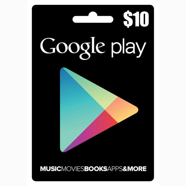 Google Play Cards 10$ for USA Account Only (GOOGLPLAY-10$)