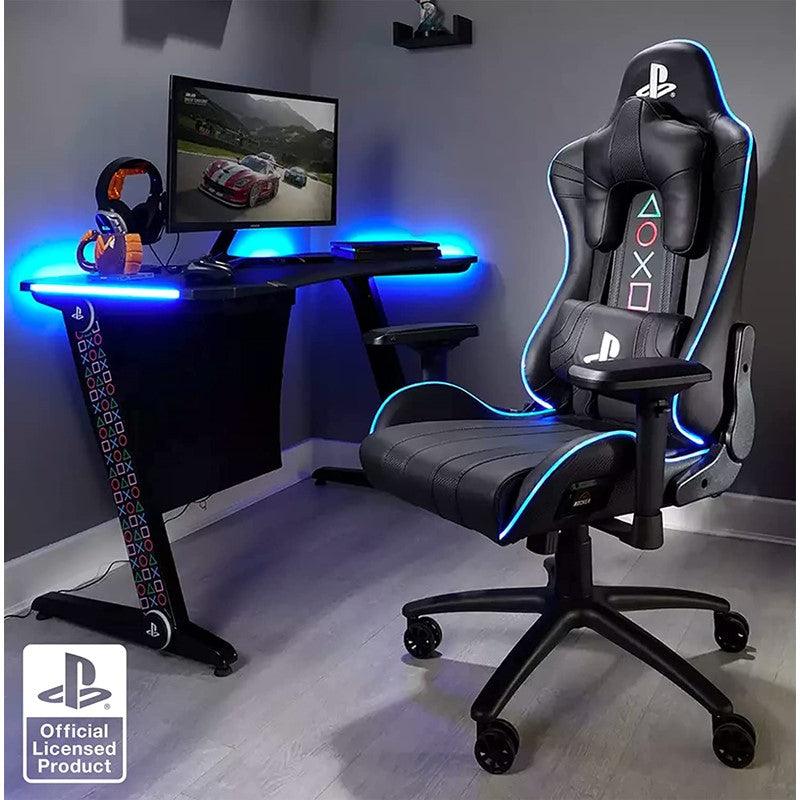 X-Rocker Sony Playstation - Amarok PC Gaming Chair with LED Lighting