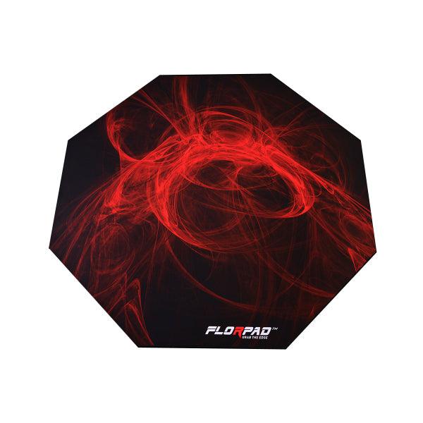 Florpad Fury Gaming Office Chair Mat | Protects All Floors | Liquid Resistant | Noise Cancelling | Smooth Surface 45'' x 45''