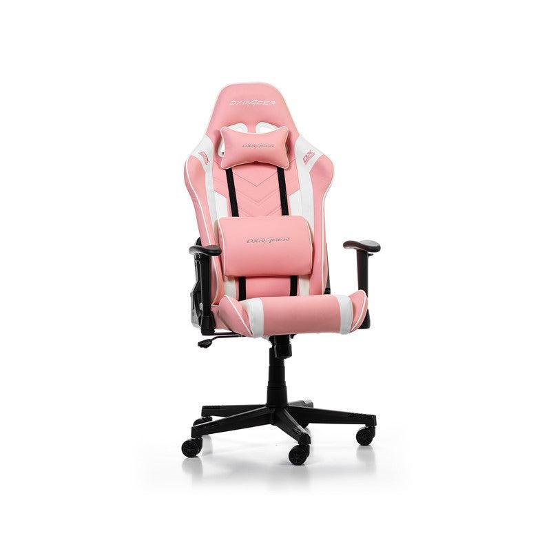 DXRacer P132 Prince Series Gaming Chair - Pink&White