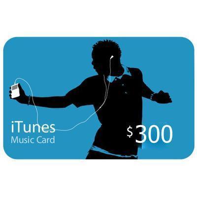 Apple iTunes Gift Card $300 - U.S. Account