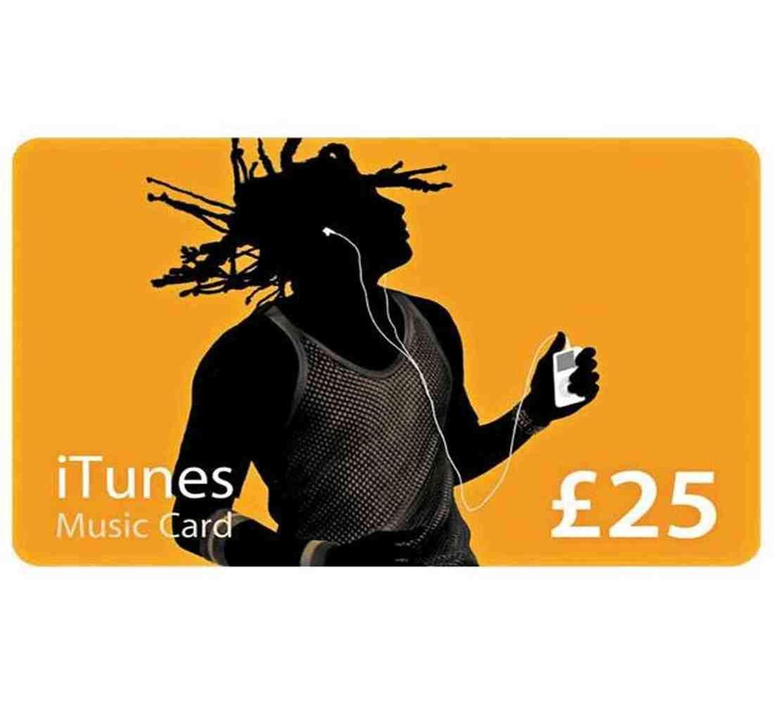 iTunes 25£ UK -