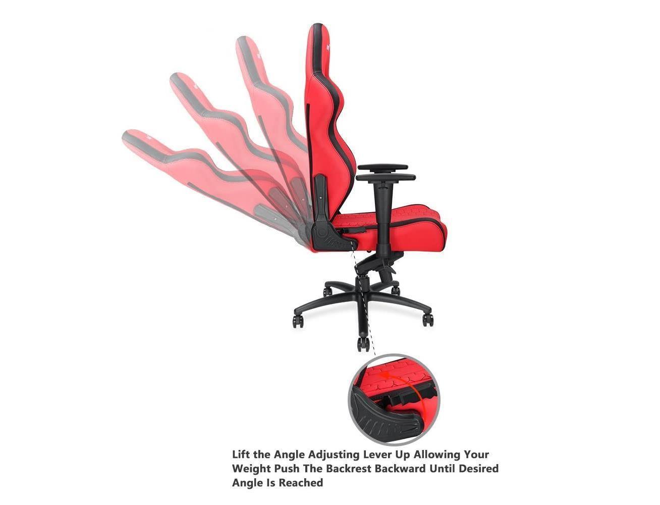 Anda Seat Spirit King Series Gaming Chair - Red/Black