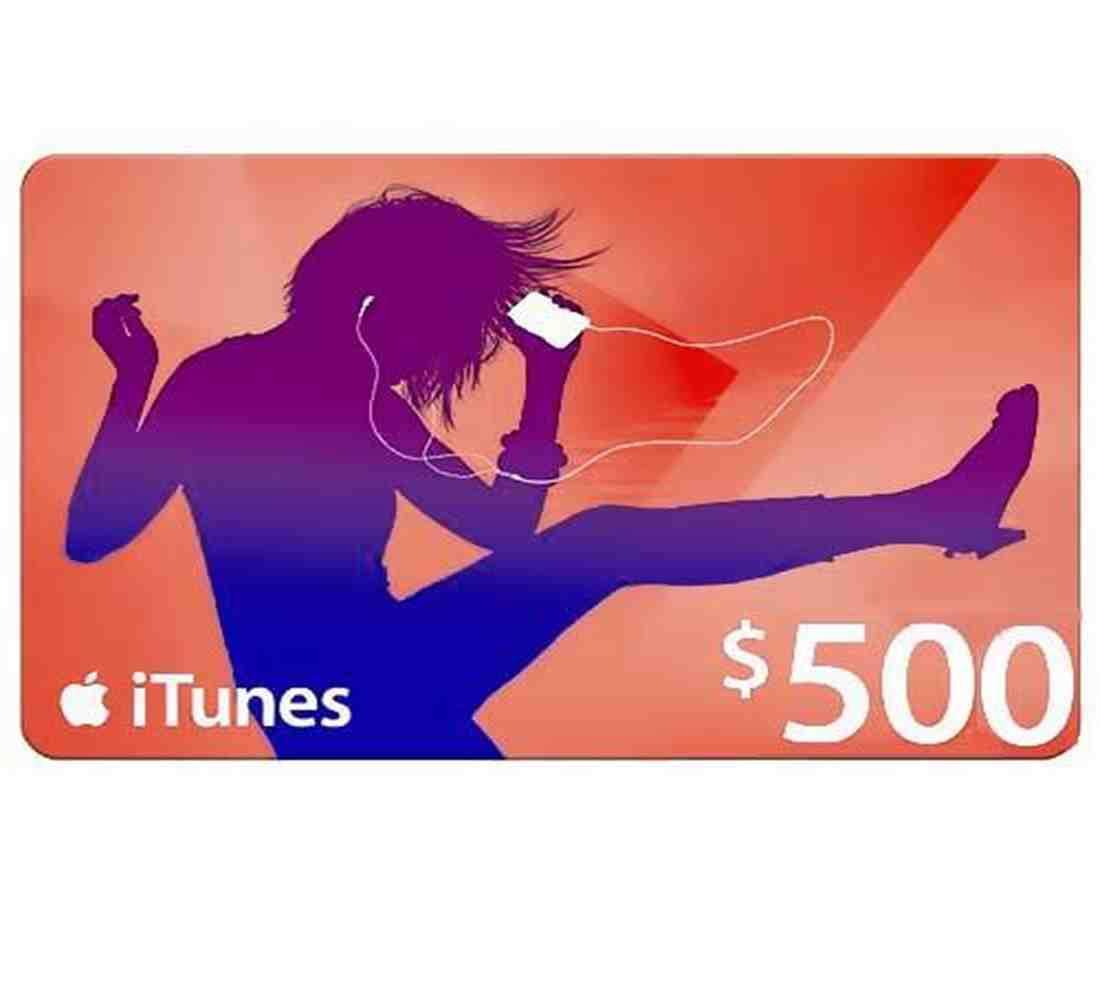 Apple iTunes Gift Card $500 - U.S. Account