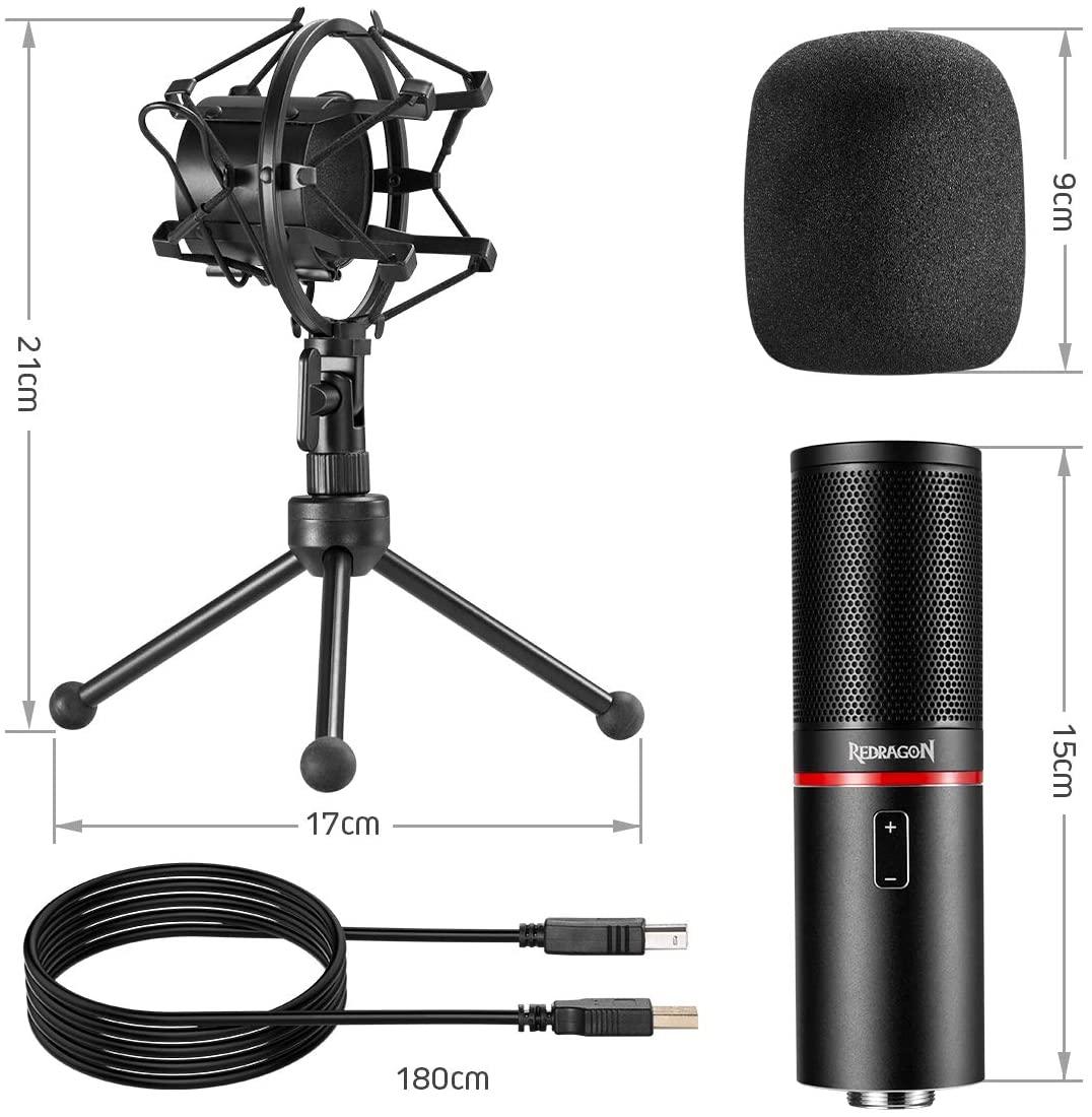 Redragon BLAZAR GM300 Gaming Stream Microphone