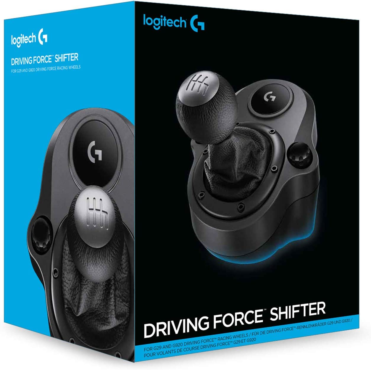 Logitech G Driving Force Shifter – Compatible with G29, G920 & G923 Racing Wheels for-PS5-PS4-Xbox-Series X|S-Xbox-One, and PC