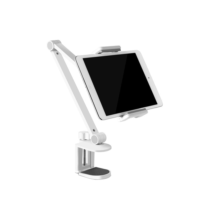 UPERGO AP-7LC Aluminum Alloy Long Arm Height Adjustable Phone And Tablet Stand/Holder For upto 13