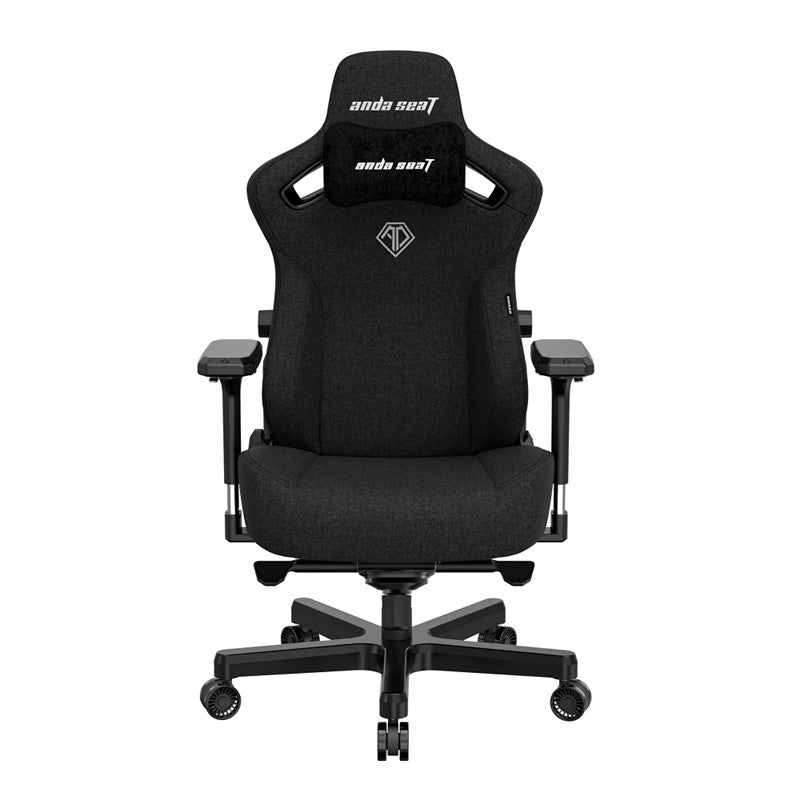 Anda Seat Kaiser 3 Large Premium Ergonomic Gaming/Office Chair - Black Fabric