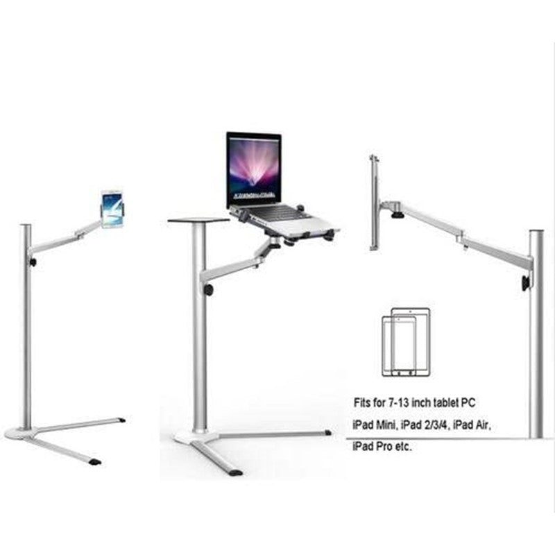 UPERGO UP-8A Laptop, Smartphone And Tablet Floor Stand/Holder For upto 13