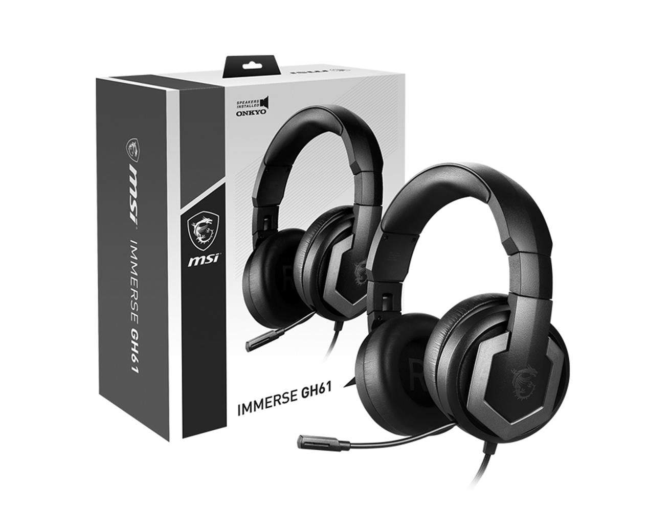 MSI IMMERSE GH61 Wired Gaming Headset