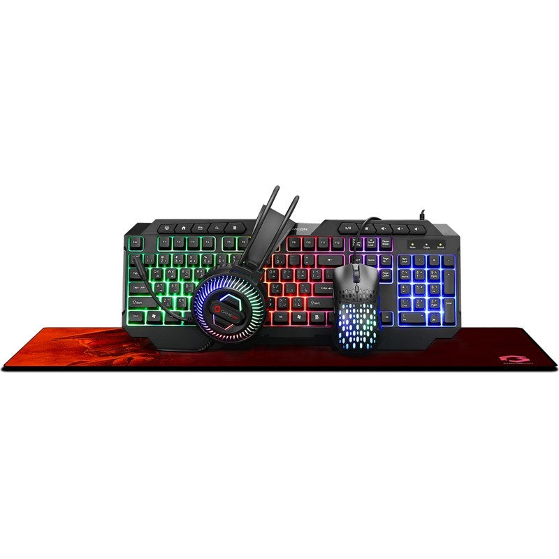 GAMEON CYPHER XL All-In-One Bundle (Keyboard, Headset, Mouse & Mousepad)