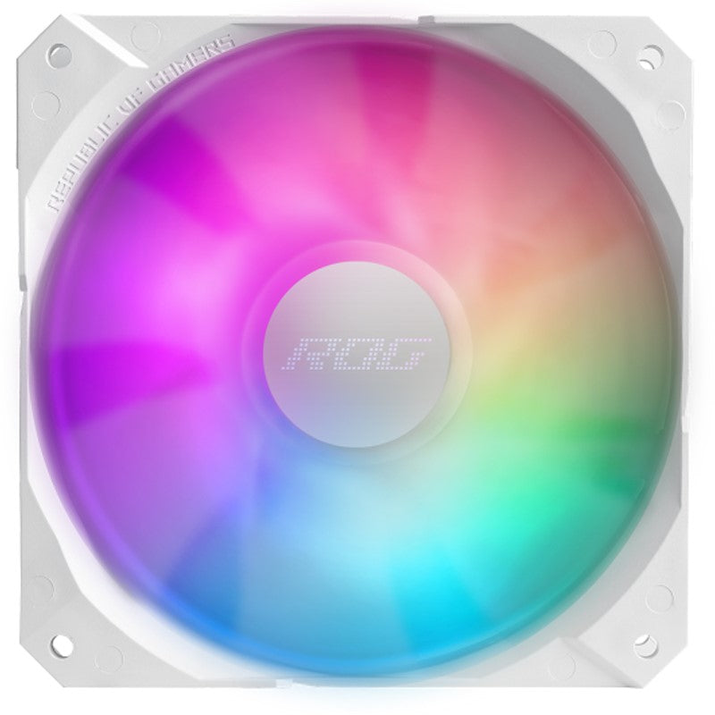 Asus ROG STRIX LC II 360 ARGB, Aura Sync, All-In-One Liquid CPU Cooler - White
