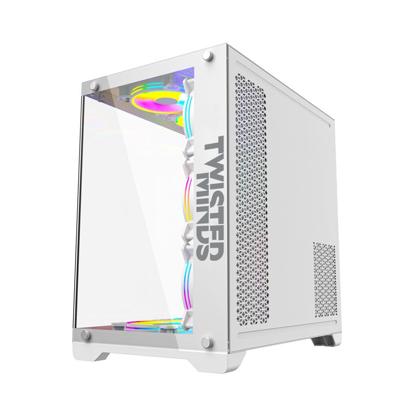 Twisted Minds Bullet-07 Mid Tower Gaming Case - White