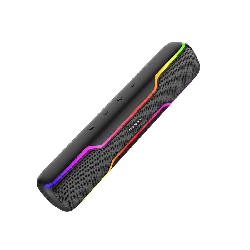 GAMEON Dominator Blaze Wireless RGB Gaming Soundbar - Black