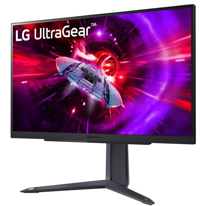 LG UltraGear 27” QHD IPS, 165Hz, 1ms, HDMI 2.2, AMD FreeSync Premium, NVIDIA G-SYNC Gaming Monitor - Black