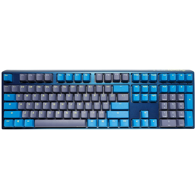 Ducky One 3 Wired Mechanical Gaming Keyboard (Blue Switch) - Daybreak (Arabic Layout)