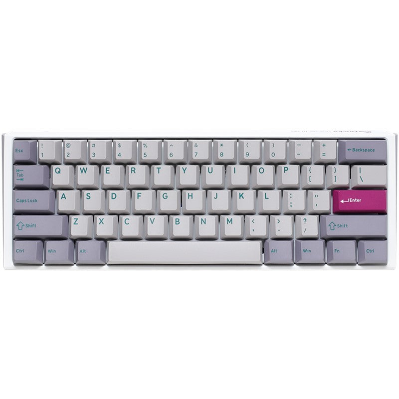 Ducky One 3 Mini Wired Mechanical Gaming Keyboard (Brown Switch) - Mist Grey